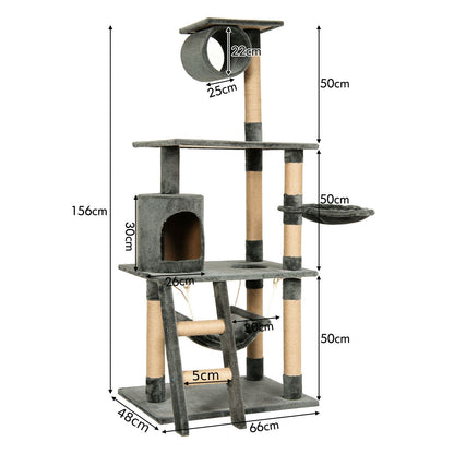 Multi-Level Cat Scratch Post Tree