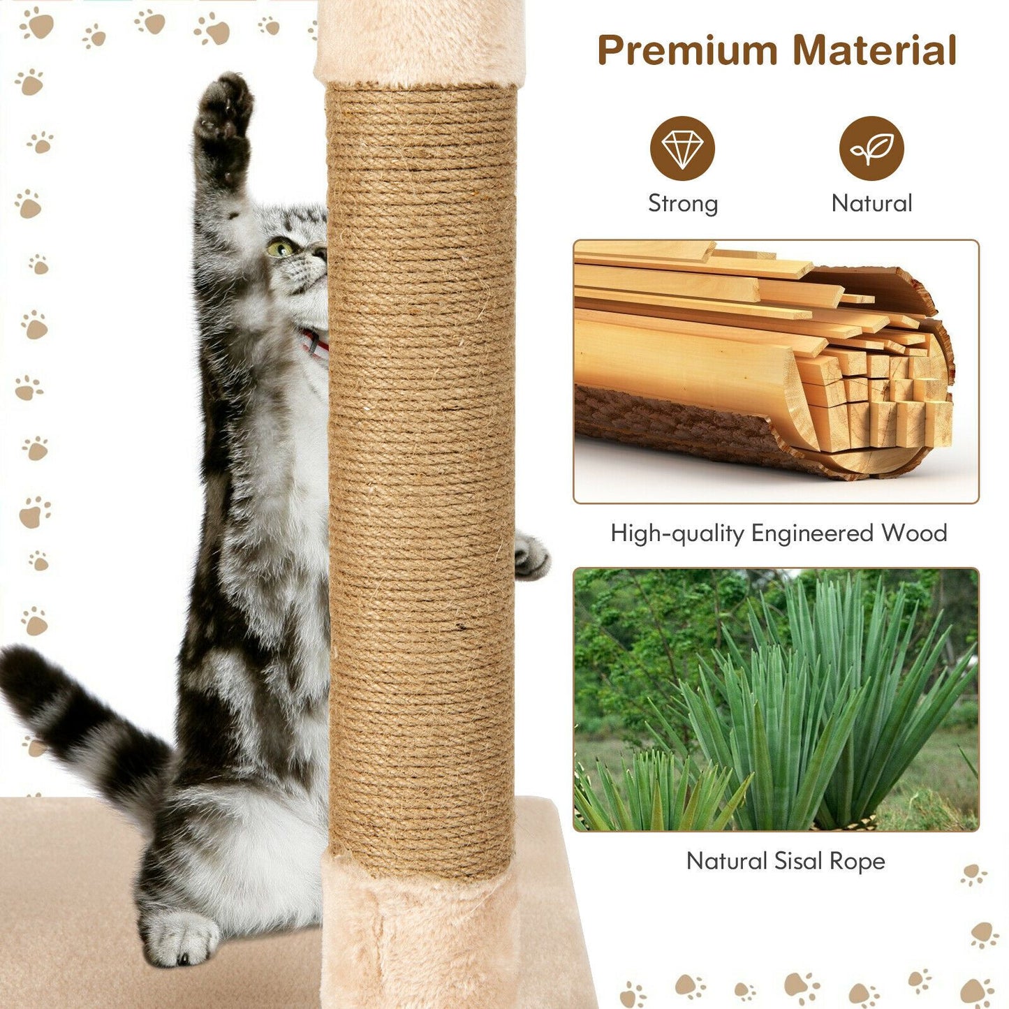 Multi-Level Cat Scratch Post Tree